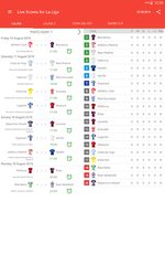 Screenshot 13: Live Scores for La Liga Santander 2021/2022