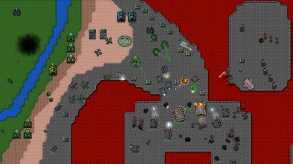 Screenshot 4: Rusted Warfare - Demo