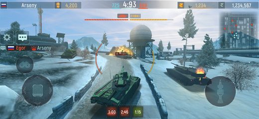Screenshot 5: Modern Tanks: World of War PvP 12+