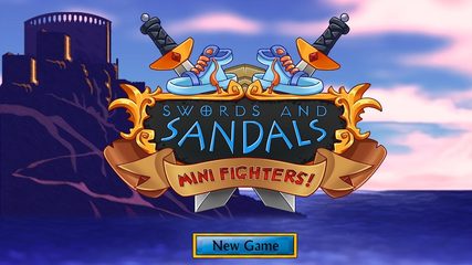 Screenshot 1: Swords and Sandals Mini Fighters