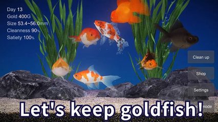 Screenshot 7: Goldfish 3D Relaxing Aquarium