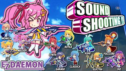 Screenshot 13: SOUND SHOOTING!! - Rhythm Acti