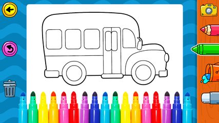 Screenshot 16: Vehicles Coloring for Kids: Trucks & Cars Game