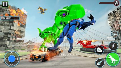 Screenshot 19: Dino Robot Games: Flying Robot