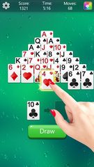 Screenshot 1: Pyramid Solitaire Fun