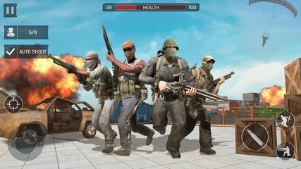 Screenshot 1: FPS Encounter Shooting Games