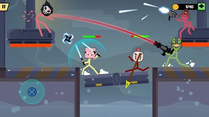 Screenshot 1: Stickman Fight Battle - Shadow Warriors