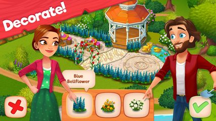 Screenshot 3: Delicious B&B: Decor & Match 3