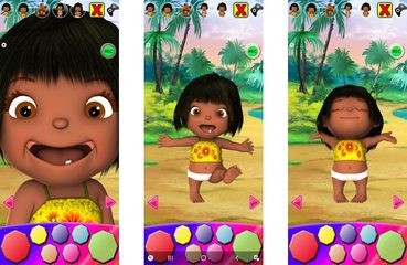 Screenshot 8: Talking Emily Baby Girl Games