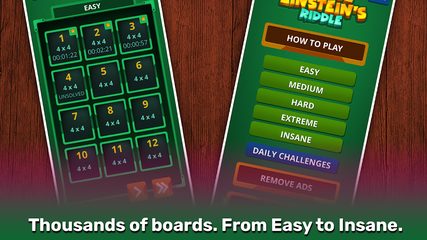 Screenshot 8: Einstein's Riddle Logic Puzzles