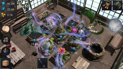 Screenshot 2: Wizards Greenhouse Idle