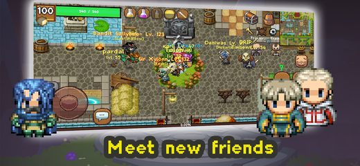 Screenshot 2: Sword of Legacy - MMORPG - RPG - MMO - Retro