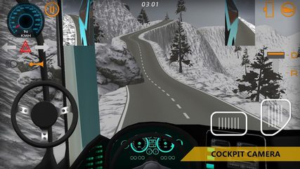 Screenshot 1: Mountain Bus Simulator 2020 - Free Bus Games