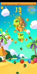 Screenshot 2: Fruit Dart - Shooting Game