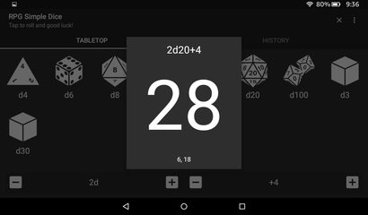Screenshot 13: RPG Simple Dice