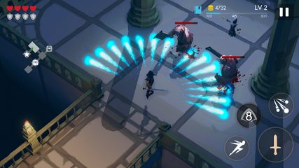 Screenshot 5: Restless Dungeon - Roguelike Hack 'n' Slash