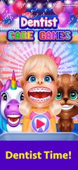 Screenshot 1: Dentist Games Doctor Makeover 4+