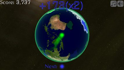 Screenshot 4: Space Blobs