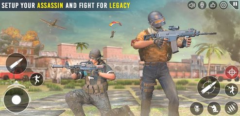 Screenshot 2: Offline Gun Shooting Games 3D