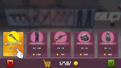 Screenshot 2: Zombie Shop - Make & Sell Weapons In Zombie World