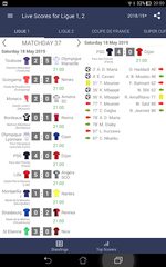 Screenshot 7: Live Scores for Ligue 1 France 2021/2022