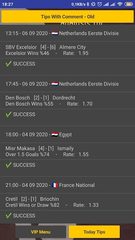 Screenshot 5: Analysis for Football