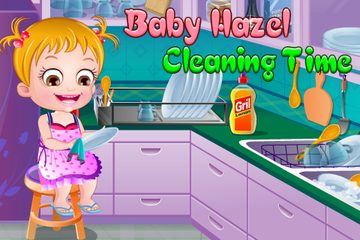 Screenshot 2: Baby Hazel Cleaning Time