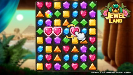 Screenshot 9: Jewel Land® : Match 3 puzzle