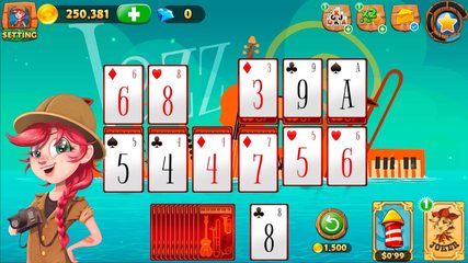 Screenshot 1: Solitaire Tripeaks 2022