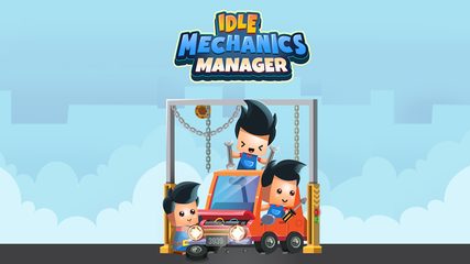 Screenshot 1: Idle Mechanics Manager