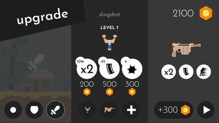Screenshot 2: Slingshots vs. Zombies