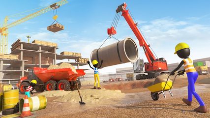 Screenshot 13: Stickman City Construction