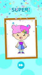 Screenshot 3: Kawaii Games: Kids Coloring Book & Puzzle