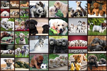 Screenshot 1: Dogs Jigsaw Puzzles Game - For Kids & Adults