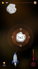 Screenshot 1: Space Math - Times tables & mu