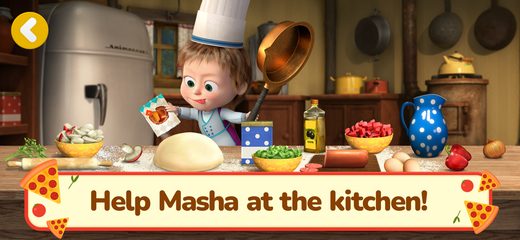 Screenshot 2: Masha and The Bear: Pizzeria! 4+