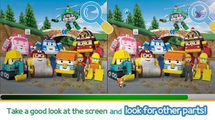 Screenshot 4: Robocar Poli: Find Difference