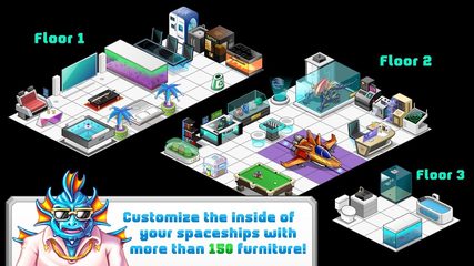 Screenshot 1: Space Life : Scifi Game