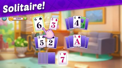 Screenshot 1: Solitaire Story - Ava's Manor