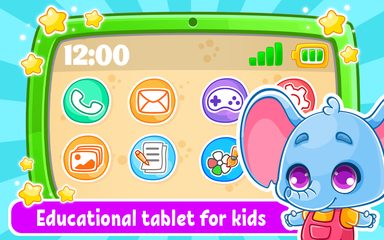 Screenshot 1: Babyphone & tablet - baby learning games, drawing