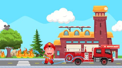 Screenshot 3: Fireman for Kids
