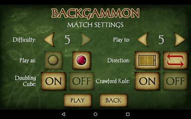 Screenshot 10: Backgammon