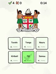Screenshot 12: Countries of Oceania Quiz