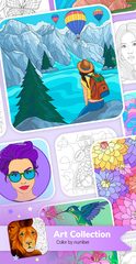 Screenshot 1: Art Collection Color by Number
