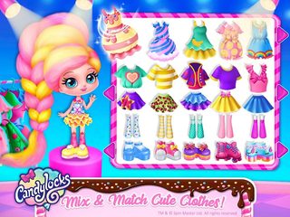Screenshot 17: Candylocks Hair Salon - Style Cotton Candy Hair