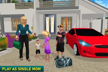 Screenshot 3: Virtual Single Mom Simulator: Family Mother Life