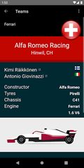 Screenshot 5: Racing Calendar + Ranking 2022