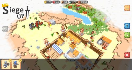 Screenshot 3: RTS Siege Up! - Medieval War