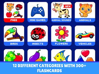 Screenshot 9: Flashcards Toddler Games for 2 and 3 Year Olds