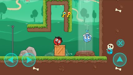Screenshot 6: Red and Blue Ball : The Forest